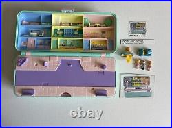 Vintage 1989 Polly Pocket Jewelry Box Playset 100% Complete with Dolls and Ring