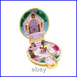 Vintage 1989 Polly Pocket Nancy's Wedding Day- Complete With 3 Figures & Ring