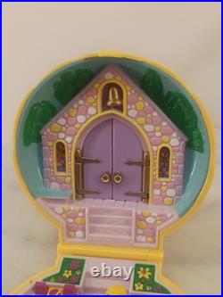 Vintage 1989 Polly Pocket Nancy's Wedding Day- Complete With 3 Figures & Ring