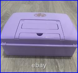 Vintage 1989 Polly Pocket Purple Jewel Case Playset With Figures Cars Animals EC Vintage 1989 Polly Pocket Purple Jewel Case Playset With Figures Cars Animals EC