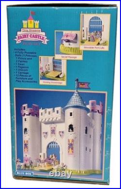Vintage 1990 Blue Box Tiny Dreams Fairy Castle Playset # 32208 New Sealed Rare