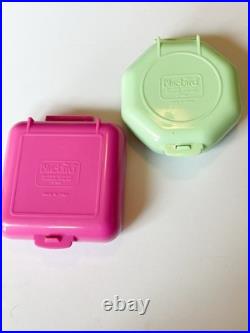 Vintage 1990 Bluebird Polly Pocket Lot Of 2 School & Zoo With Figures! Read