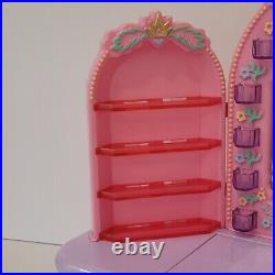 Vintage 1990 Polly Pocket Pyjama Party Dressing Table Vanity Trinket Bluebird