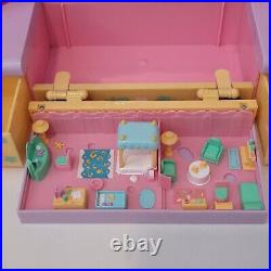 Vintage 1990 Polly Pocket Pyjama Party Dressing Table Vanity Trinket Bluebird