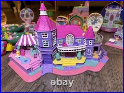 Vintage 1990's Polly Pocket Lot Bluebird Compacts, Houses, Figures & Accessories