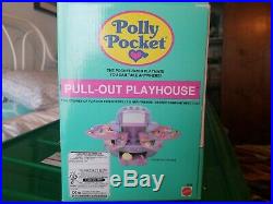 Vintage 1991 Blue Bird Polly Pocket Pullout Playhouse New in box