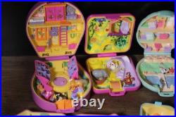 Vintage 1991 Polly Pocket Compact Lot Bluebird Toys 9 Compacts PARTS Vintage 1991 Polly Pocket Compact Lot Bluebird Toys 9 Compacts PARTS