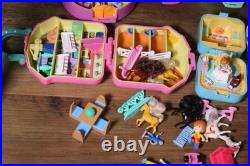 Vintage 1991 Polly Pocket Compact Lot Bluebird Toys 9 Compacts PARTS Vintage 1991 Polly Pocket Compact Lot Bluebird Toys 9 Compacts PARTS