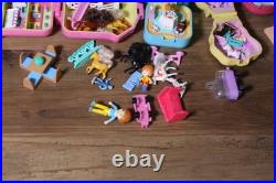 Vintage 1991 Polly Pocket Compact Lot Bluebird Toys 9 Compacts PARTS Vintage 1991 Polly Pocket Compact Lot Bluebird Toys 9 Compacts PARTS
