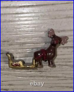 Vintage 1991 Polly Pocket Santa's Shop Figure Set Of 5 Rare COLLECTABLE