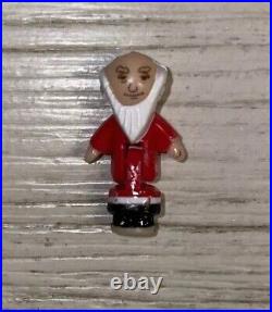 Vintage 1991 Polly Pocket Santa's Shop Figure Set Of 5 Rare COLLECTABLE