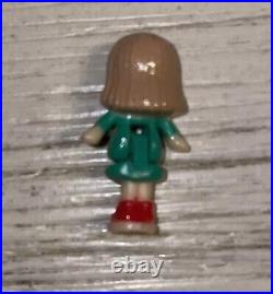 Vintage 1991 Polly Pocket Santa's Shop Figure Set Of 5 Rare COLLECTABLE