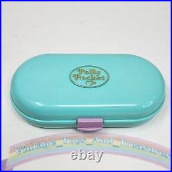 Vintage 1992 Bluebird Polly Pocket Baby Stampin Playground Stamp Playset Compact