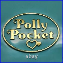 Vintage 1992 Bluebird Polly Pocket Baby Stampin Playground Stamp Playset Compact