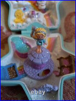 Vintage 1992 Bluebird Polly Pocket FAIRY WISHING WORLD RARE White Swan Complete