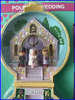 Vintage 1992 Bluebird Polly Pocket In A Wedding Compact, Sealed Complete