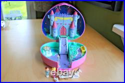 Vintage 1992 Bluebird Polly Pocket Starlight Castle Complete Set Working Lights