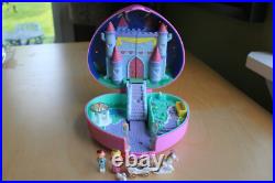 Vintage 1992 Bluebird Polly Pocket Starlight Castle Complete Set Working Lights