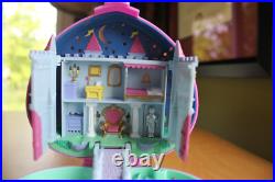 Vintage 1992 Bluebird Polly Pocket Starlight Castle Complete Set Working Lights