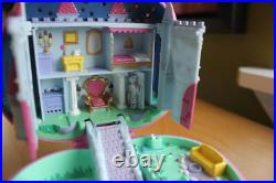 Vintage 1992 Bluebird Polly Pocket Starlight Castle Complete Set Working Lights