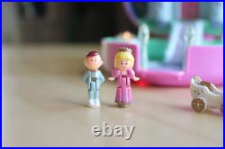 Vintage 1992 Bluebird Polly Pocket Starlight Castle Complete Set Working Lights