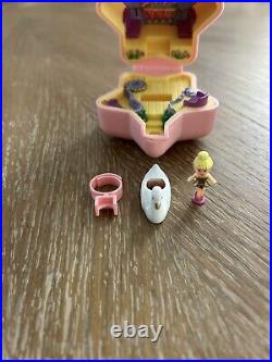 Vintage 1992 Bluebird Polly Pocket Tiny Ballerina Ring & Case Complete Rare