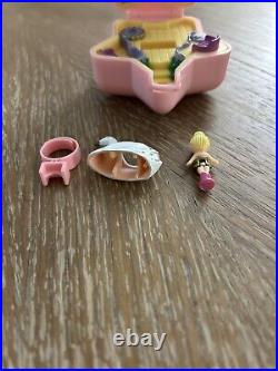 Vintage 1992 Bluebird Polly Pocket Tiny Ballerina Ring & Case Complete Rare