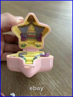 Vintage 1992 Bluebird Polly Pocket Tiny Ballerina Ring & Case Complete Rare