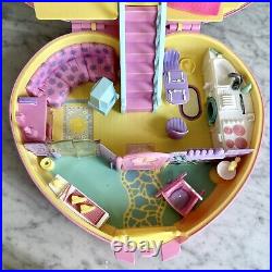 Vintage 1992 Lucy Locket Polly Pocket Carry N' Play Dream House With Doll