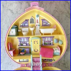 Vintage 1992 Lucy Locket Polly Pocket Carry N' Play Dream House With Doll