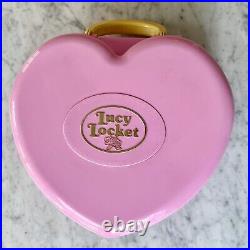 Vintage 1992 Lucy Locket Polly Pocket Carry N' Play Dream House With Doll