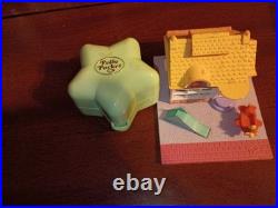 Vintage 1992 Polly Pocket Bathing Beauty Pageant Queen with Star Case by Bluebird