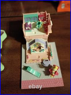 Vintage 1992 Polly Pocket Bathing Beauty Pageant Queen with Star Case by Bluebird