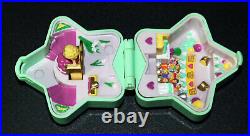 Vintage 1992 Polly Pocket Bathing Beauty Pageant Ring & Ring Case