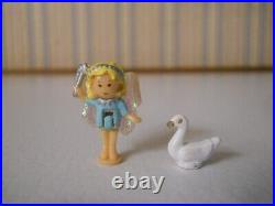 Vintage 1992 Polly Pocket FAIRY WISHING WORLD Doll & Swan Complete RARE