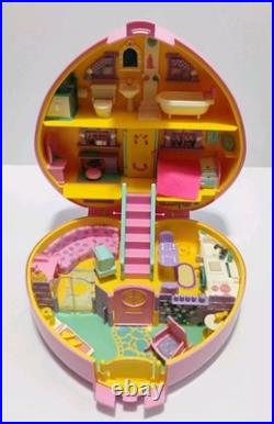 Vintage 1992 Polly Pocket Lucy Locket Large Compact Carry N Play Dream House