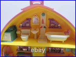 Vintage 1992 Polly Pocket Lucy Locket Large Compact Carry N Play Dream House