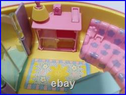 Vintage 1992 Polly Pocket Lucy Locket Large Compact Carry N Play Dream House