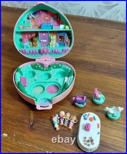 Vintage 1992 Polly Pocket Partytime Stampers 3 Stampers 4 figures No Cak G2U