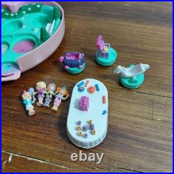 Vintage 1992 Polly Pocket Partytime Stampers 3 Stampers 4 figures No Cak G2U