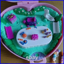 Vintage 1992 Polly Pocket Partytime Stampers 3 Stampers 4 figures No Cak G2U