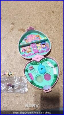 Vintage 1992 Polly Pocket Partytime Stampers 3 Stampers 4 figures No Cak G2U