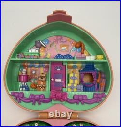 Vintage 1992 Polly Pocket Partytime Stampers with 3 Stampers No figures Discolored