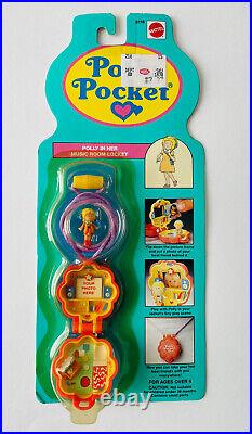 Vintage 1992 Polly Pocket Polly In Her Music Room Locket New Sealed Complete