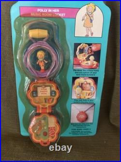 Vintage 1992 Polly Pocket Polly In Her Music Room Locket New Sealed Complete