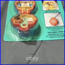 Vintage 1992 Polly Pocket Polly In Her Music Room Locket New Sealed Complete