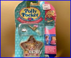 Vintage 1992 Polly pocket Bathing Beauty pageant ring case NEW in package Vintage 1992 Polly pocket Bathing Beauty pageant ring case NEW in package
