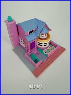 Vintage 1993 Bluebird Polly Pocket Lot Pizzeria Wedding Chapel Bay Window Light