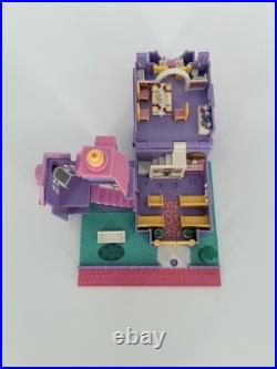 Vintage 1993 Bluebird Polly Pocket Lot Pizzeria Wedding Chapel Bay Window Light