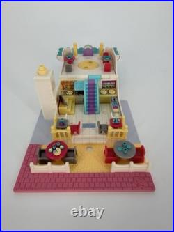 Vintage 1993 Bluebird Polly Pocket Lot Pizzeria Wedding Chapel Bay Window Light